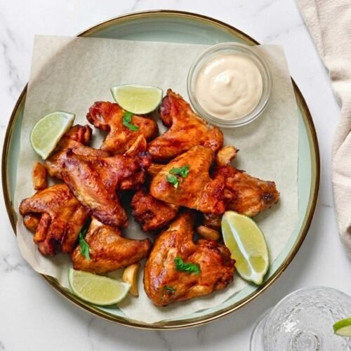 Baked chicken wings