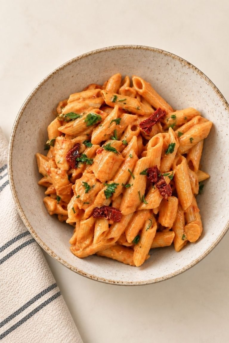 Creamy Sun-Dried Tomato Pasta