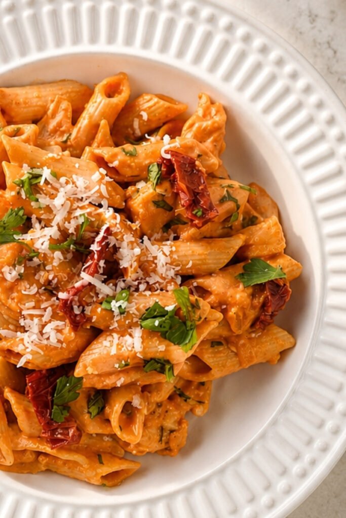 Creamy Sun-Dried Tomato Pasta