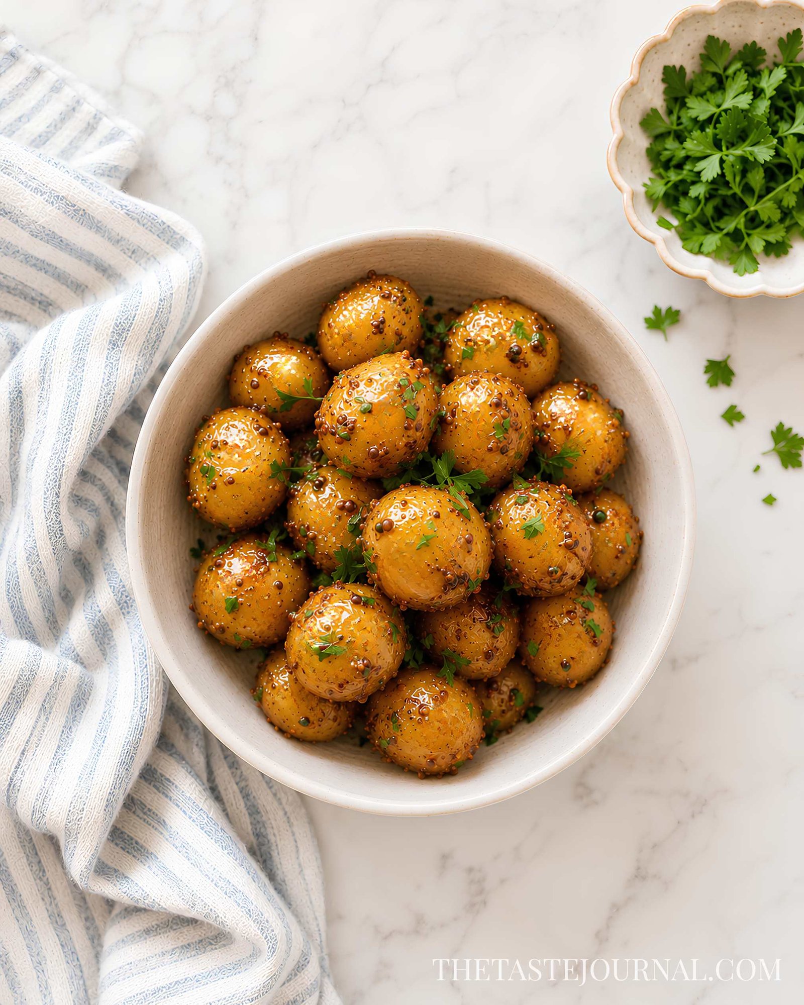 Honey Mustard Potatoes