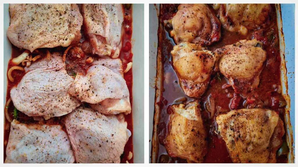 oven baked chicken thighs instructions 2
