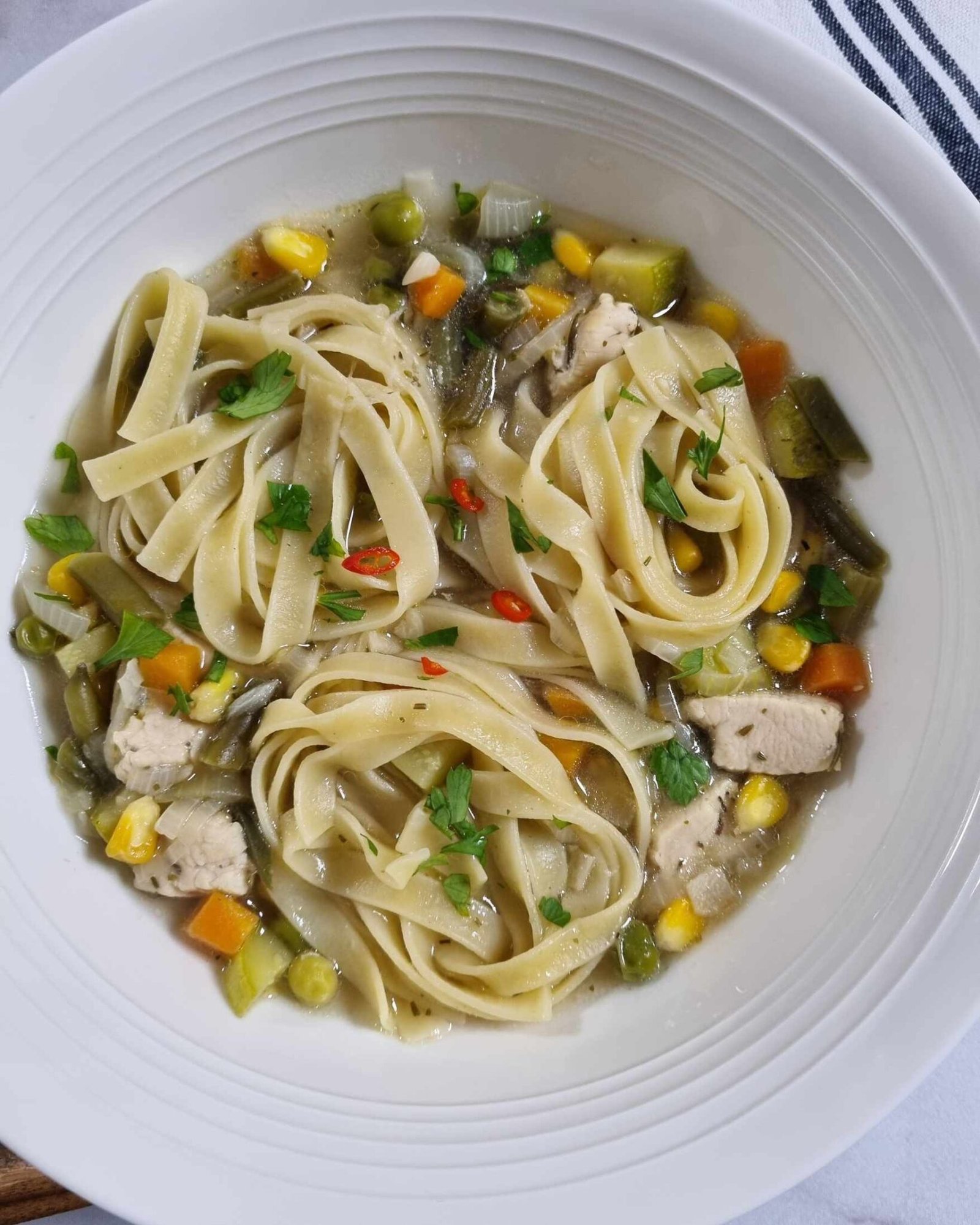 Chicken noodle soup
