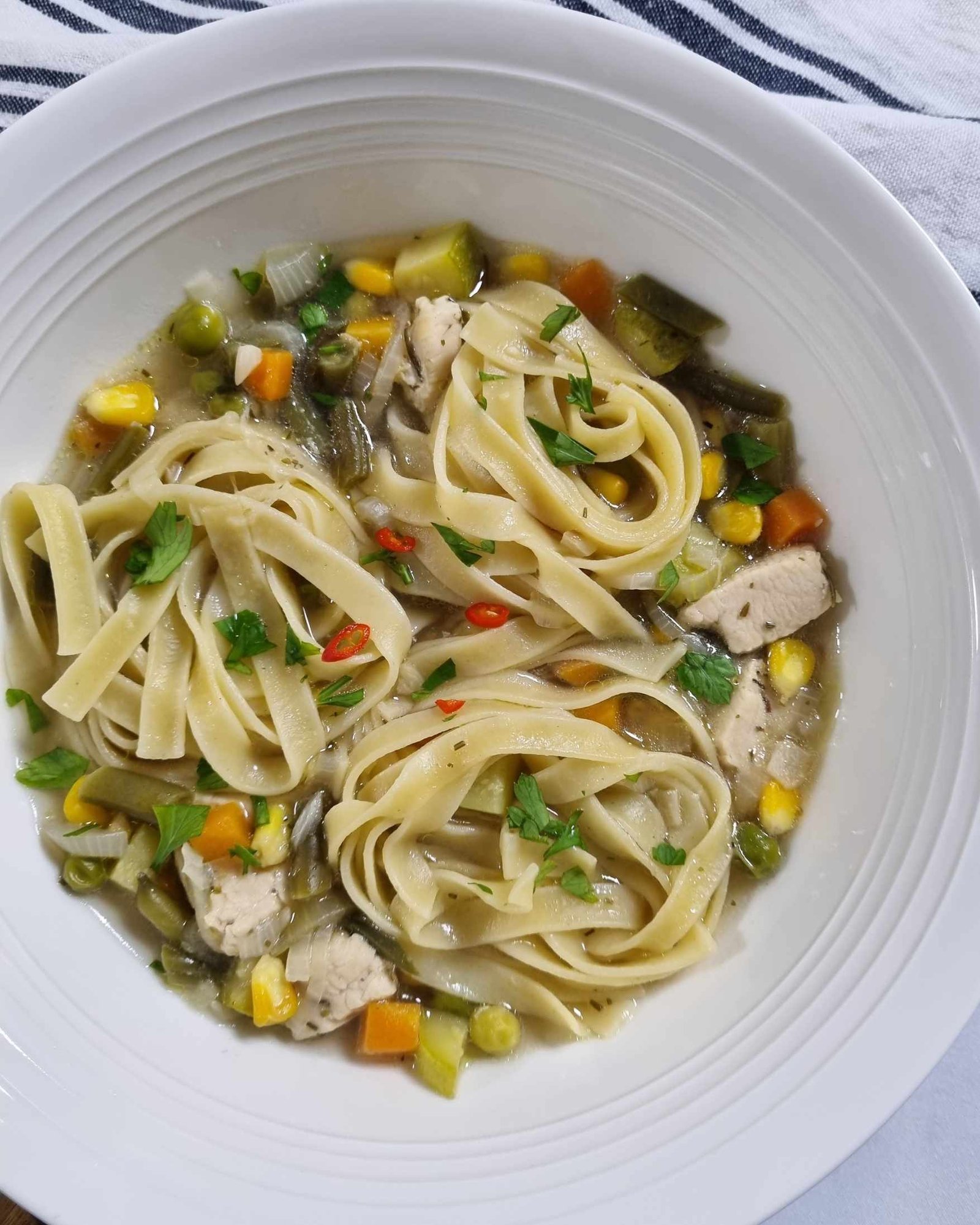Chicken noodle soup