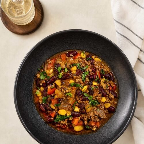 Chilli corn carne