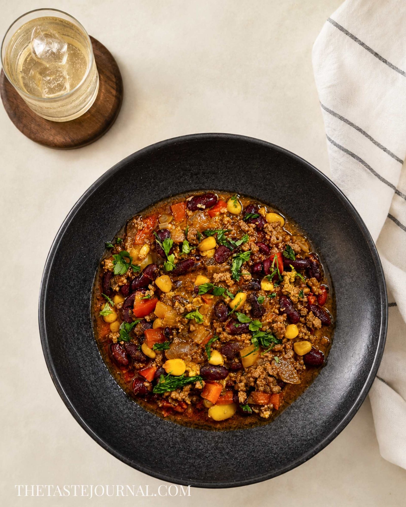Chilli corn carne