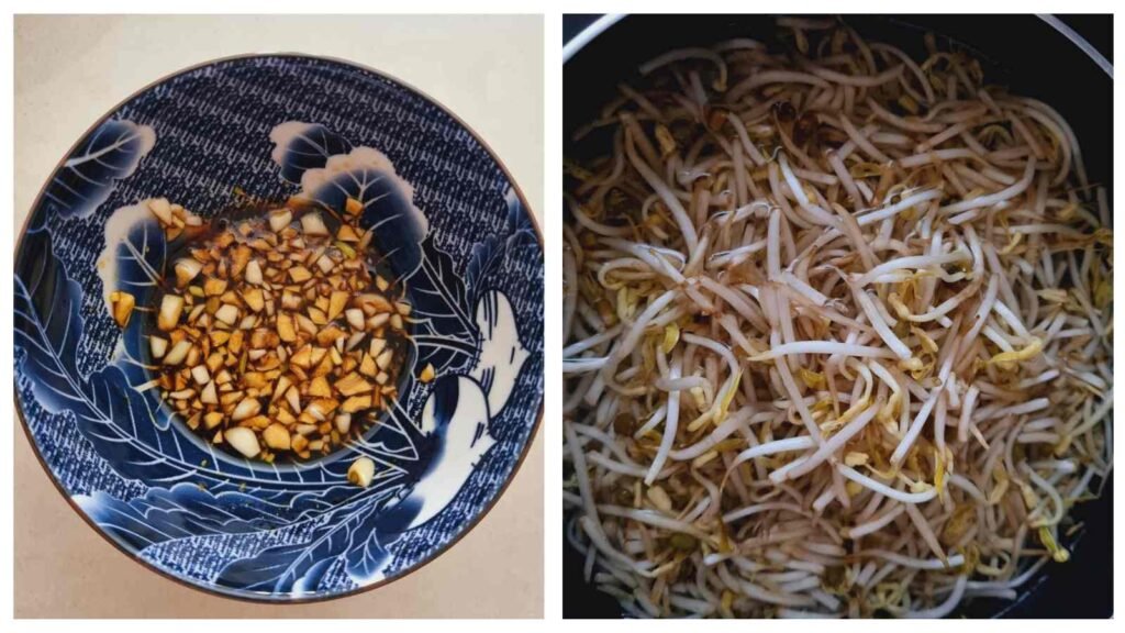 mung bean sprouts