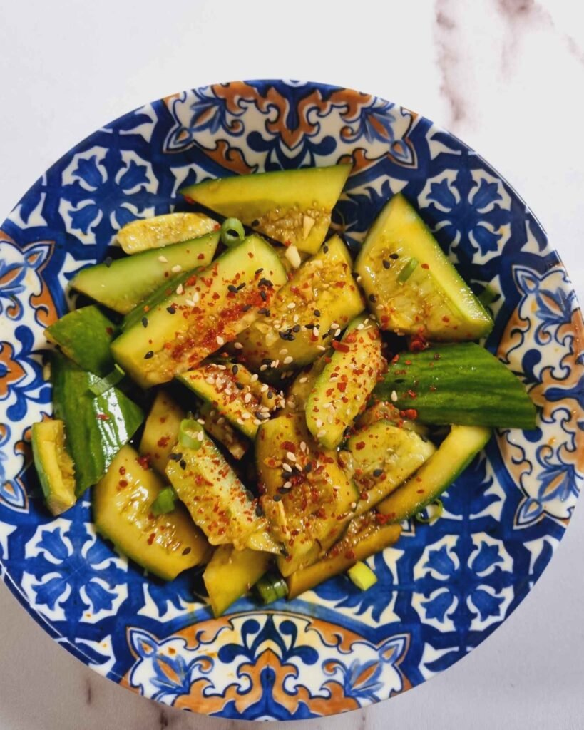 Smashed Cucumber Salad