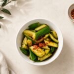Smashed cucumber salad