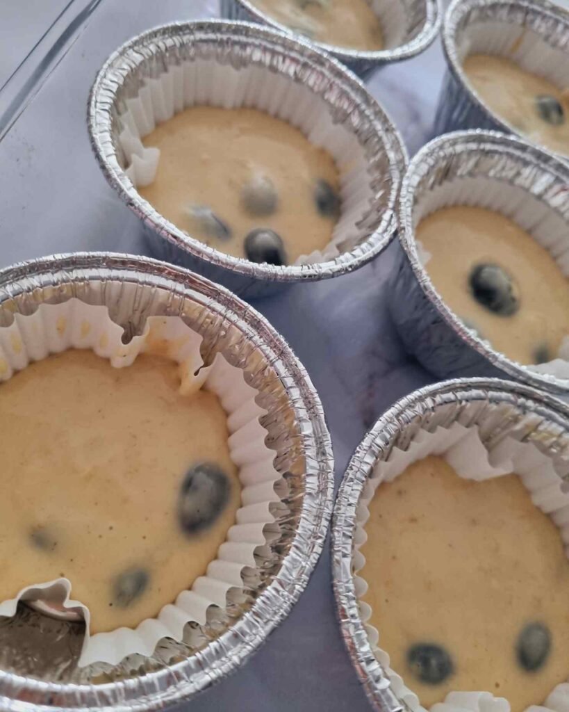 blueberry muffins