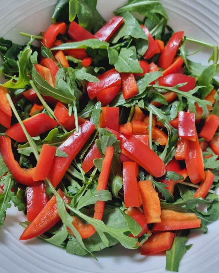 Rocket and Red Pepper Salad