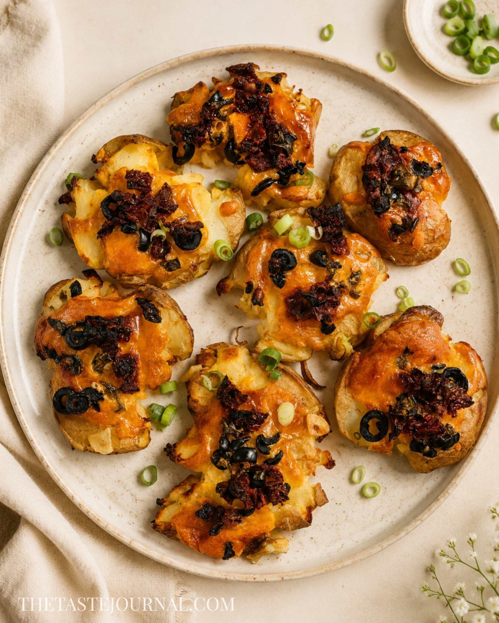 Smashed potatoes
