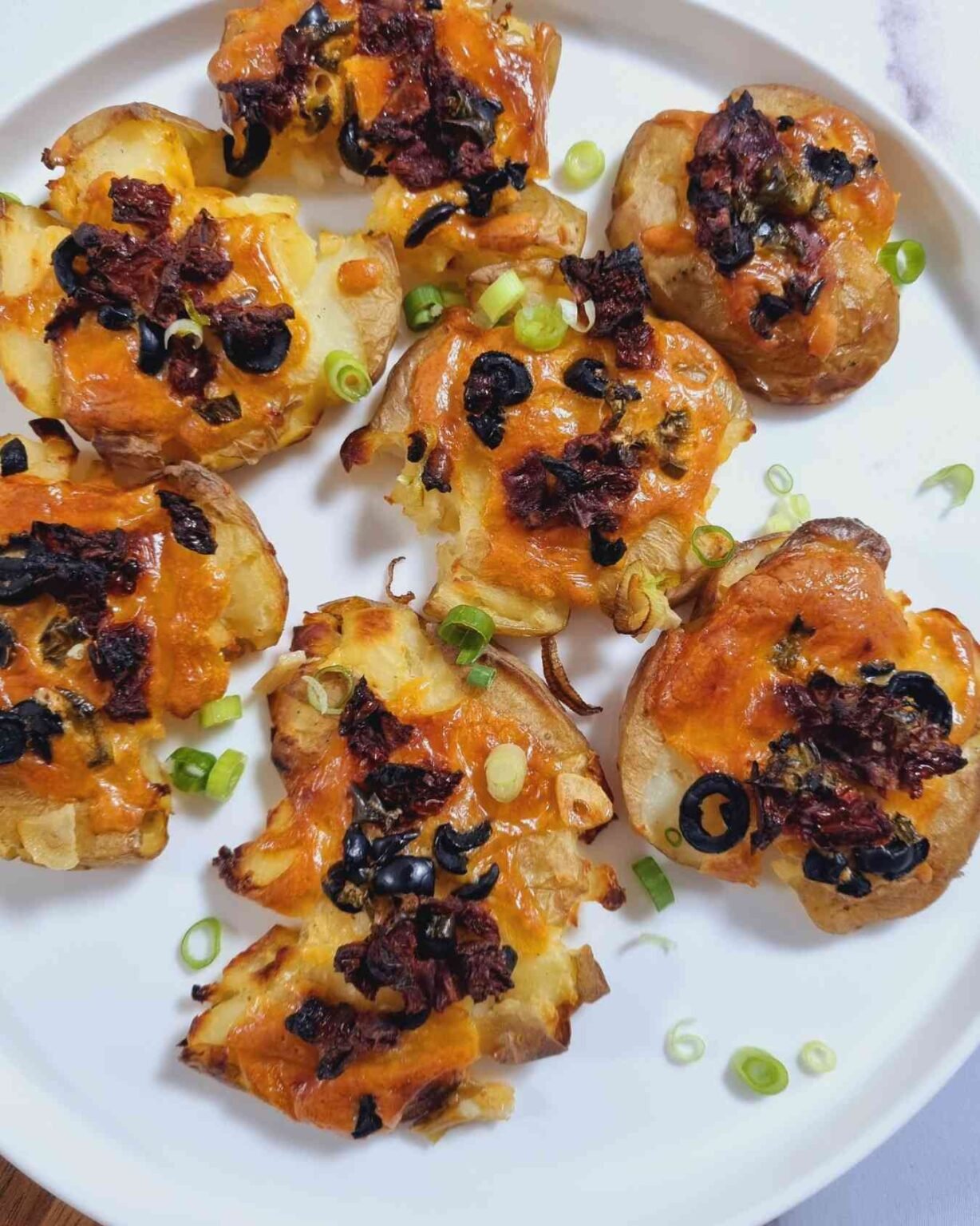 smashed potatoes