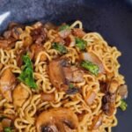 Spinach and Mushroom Noodles