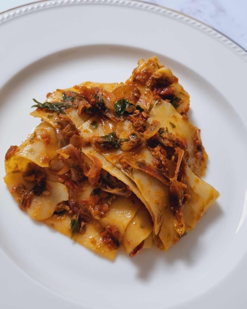 sun-dried tomato pesto pasta