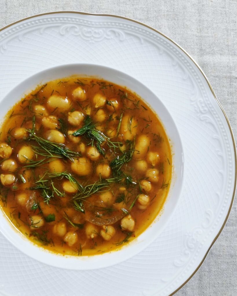 Butterbean & Chickpea soup