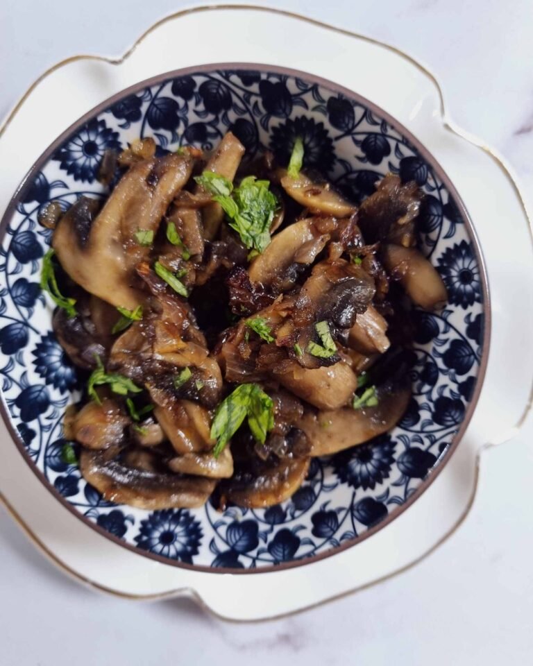 Sauteed mushrooms