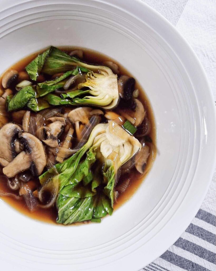 bok choy soup