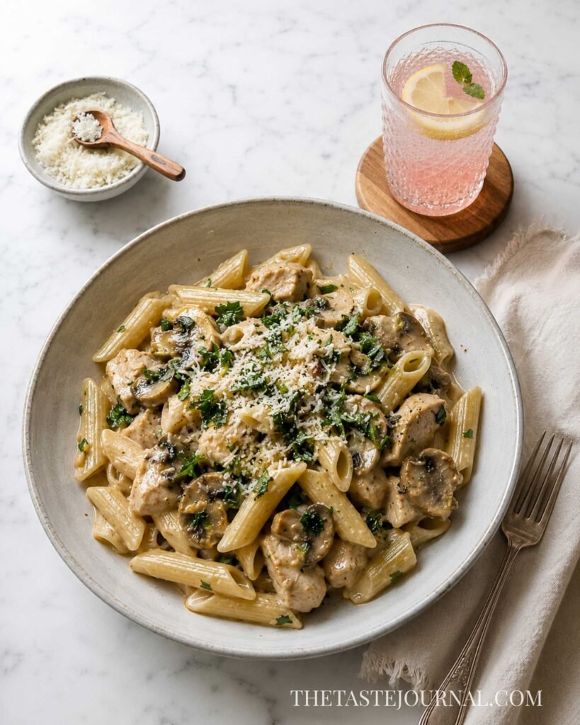 Chicken & Mushroom Pasta