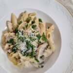 Creamy Chicken & Mushroom Pasta