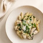 Creamy Chicken and Mushroom Pasta
