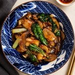 Bok Choy & Mushroom Stir-fry 1