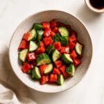 Red Pepper & Cucumber Salad
