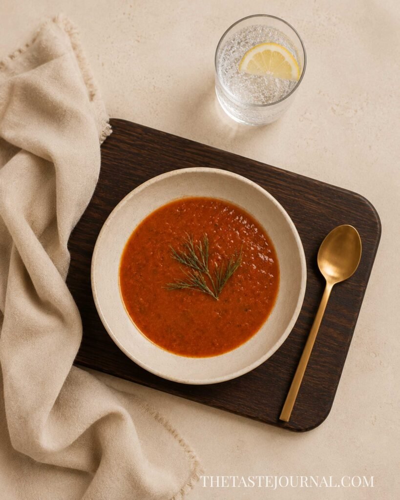 Tomato & Zucchini Soup