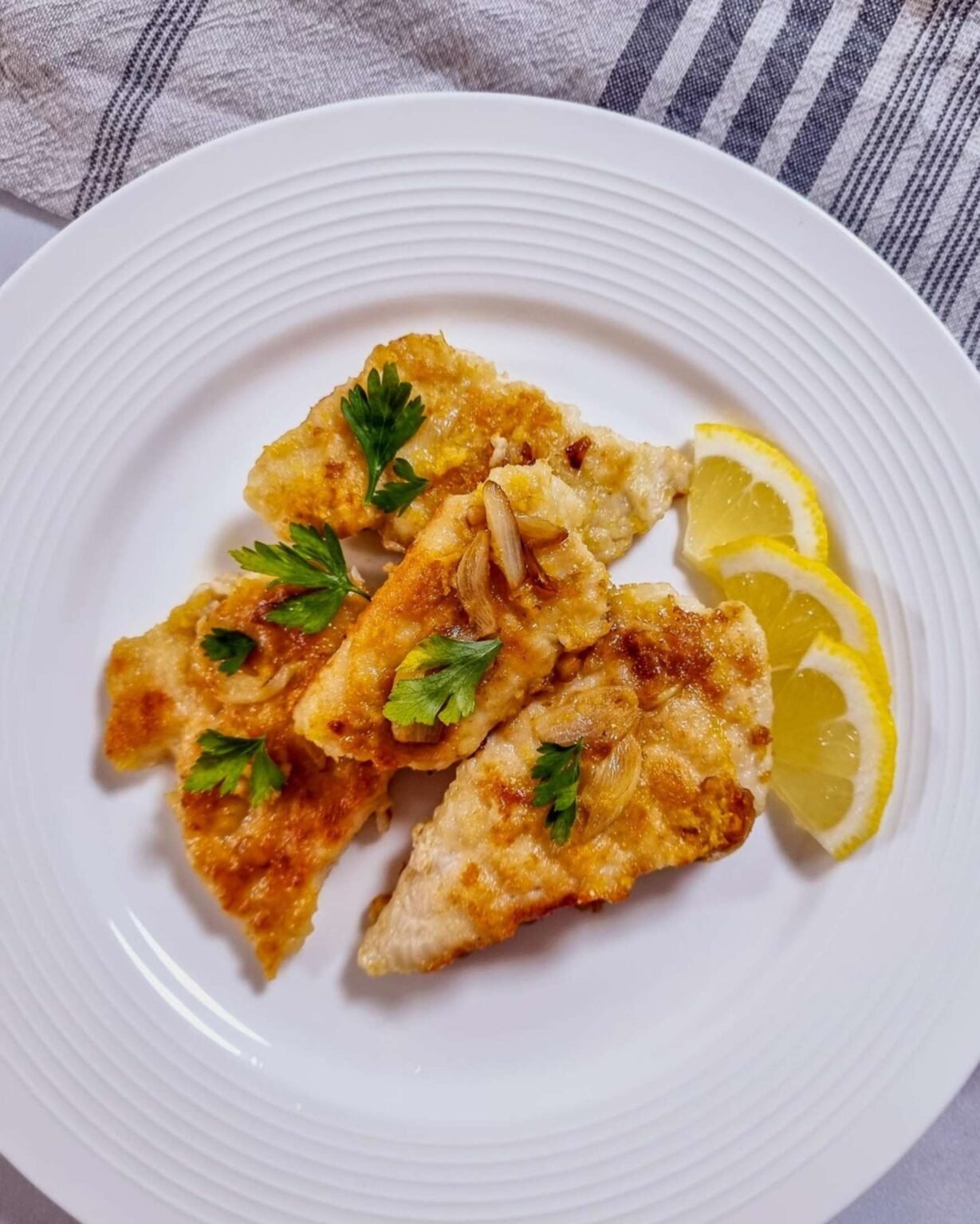 Lemon butter chicken