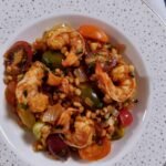 Barley Salad with Shrimps