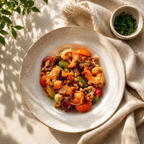 Barley salad
